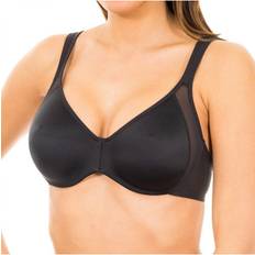 DIM Ropa DIM Generous 3792 WoMens bra with underwire and elastic sides Black