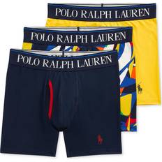 Ralph Lauren 4D Flex Microfiber Boxer Brief 3-pack - Yellow Multi