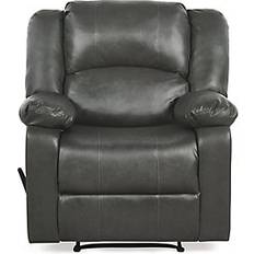 Lifestyle Solutions Manual Recliner with Vegan Armchair