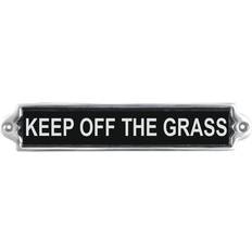 Wall Decor Keep off The Grass Plaque Wall Decor