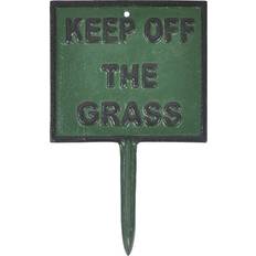 Wall Decor Minster Stylish Living Keep off The Grass Plaque Wall Decor