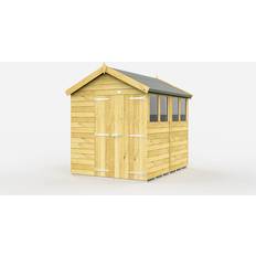 Outbuildings 7 8 Feet Shed Double Door With Windows (Building Area )