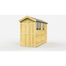 Outbuildings 4 9 Feet Shed Double Door With Windows (Building Area )