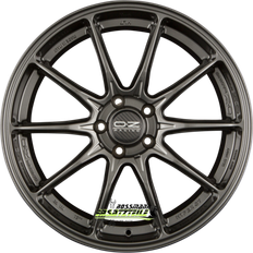 18" - 5/120 Car Rims OZ hyper gt star graphite 8x18 et29 - lk5/120 ml79 felge alu