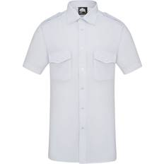 Work Tops ORN Essential S/S Pilot Shirt White 16