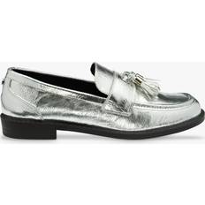 Dame - Sølv Loafers Ravel Silver Tassle Trim Loafers Shoes