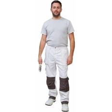 Work Clothes Blackrock PRODEC Advance Decorators Trousers AWTR White 46&quot; Regul