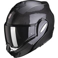 Scorpion EXO-Tech Evo Carbon Solid, Modularhelm Schwarz