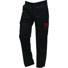 Work Clothes ORN Silverswift Two-tone Combat Trousers Navy/Red T34"