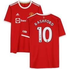 Sports Fan Apparel Fanatics Authentic Marcus Rashford Manchester United Autographed Adidas 2021-22 Red Jersey