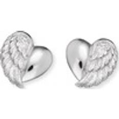 Schmuck Engelsrufer Ohrstecker HEE-HEARTWING silber