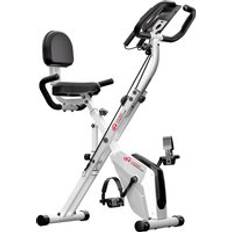 Rattantree Fitness Machines Rattantree 3 In 1 Folding Exercise Bike with 8-Level Adjustable Resistance White