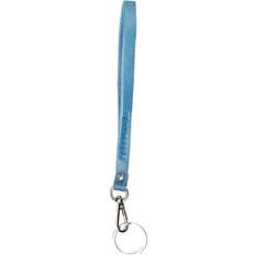 Blåa Nyckelringar Rosemunde Nyckelring - Strand Blue Silver One Nyckelring