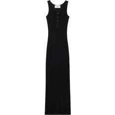 Ami Paris Dresses Ami Paris Black Button Dress Black/001