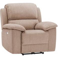 Oak Furnitureland Armchairs Oak Furnitureland Plush Beige Armchair