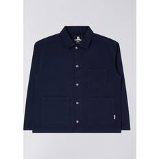 Edwin Tøj Edwin TrembleyOrganic Cotton Button Down Jacket, Maritime Blue