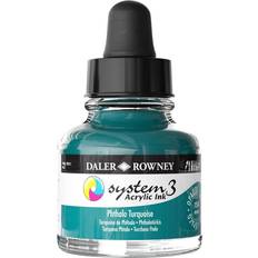 System 3 Daler-Rowney Phthalo Turquoise Acrylic Ink 29.5ml