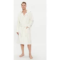 Tommy Hilfiger Baumwolle Morgenmäntel & Bademäntel Tommy Hilfiger Bademantel UM0UM02373 Écru