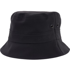 Stutterheim Beckholmen Matte Bucket Hat - Black