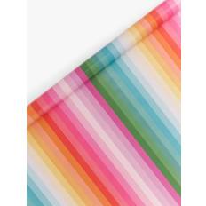 John Lewis Rainbow Stripe Wrapping Paper, 5m