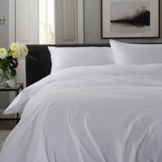 Julian Charles The Lyndon Peninsula Duvet Cover White