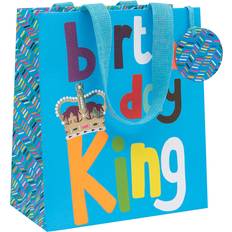 Glick Glick Paper Salad Birthday King Medium Birthday Gift Bag