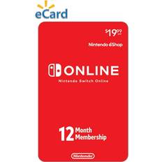 Online 12 Month Individual Membership Nintendo Switch [Digital]