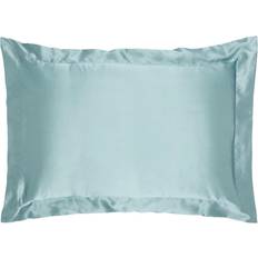 Soie Linge de Lit Gingerlily Silk Solid Pillowcase, King Taie d'oreiller Turquoise