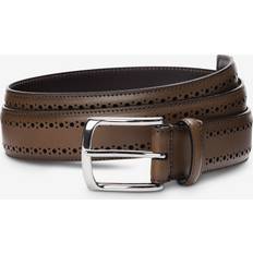 Cashmere - Men Belts Allen Edmonds Manistee Brogued Leather Belt