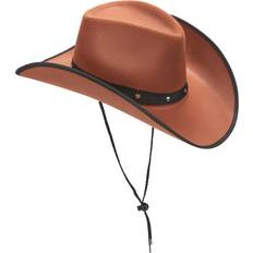 Cowboyhatt Maskerad Boland Cowboyhatt - Brun
