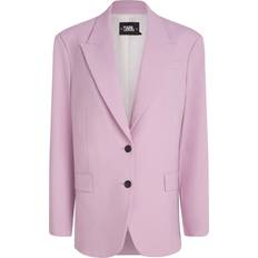 Karl Lagerfeld Dame Blazere Karl Lagerfeld Blazer lilla lilla