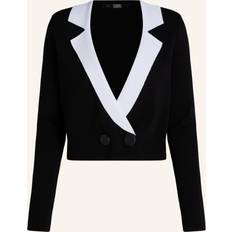 Karl Lagerfeld Dame Blazere Karl Lagerfeld Blazer sort hvid sort hvid