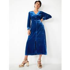 Hush Velvet Valeria Midi Dress