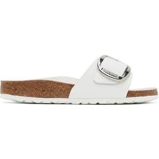 Birkenstock White Narrow Madrid Big Buckle Sandals White IT