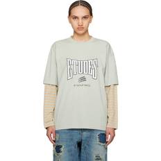 Études Gray Goudron Boxing Long Sleeve T-Shirt Grey