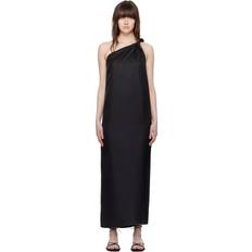 LouLou Studio Black Adela Maxi Dress Black