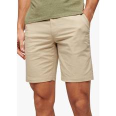 Beige - Men Shorts Superdry Slim Fit Stretch Chino Shorts