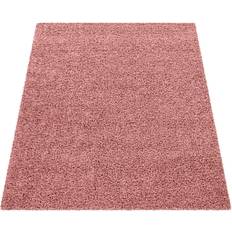 Etta Avenue Braun Shaggy Pink Rug Rectangular 200 x 280 cm Brown cm