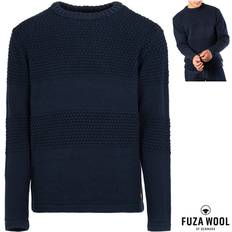 Fuza Wool Fuza Wool Nyhavn Sweater Round Neck Midnight Blue