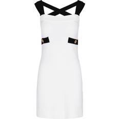 Fabric Dresses Patou Contrast Detail Mini Dress