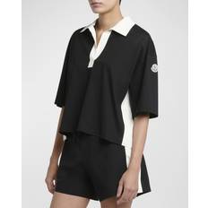 Moncler Short-Sleeve Colorblock Polo