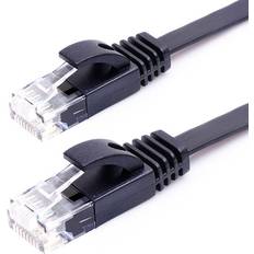 Nordic TP6F-3 Cat6 U/UTP Flat RJ45 - RJ45 M-M 3m