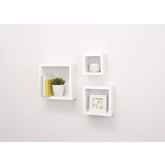 Ebern Designs White Wall Shelves Ebern Designs Golo 3