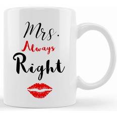 Cups CTDream Mr Right Mrs Always Right Mug