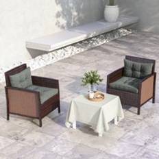 OutSunny Replacement 2 Seat 2 Back Cushions