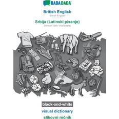 Bücher BABADADA black-and-white, British English Srbija Latinski pisanje visual dictionary slikovni re&#269;nik Babadada Gmbh 9783751139243