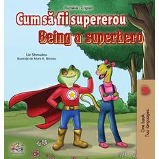 Romanian Books Being a Superhero Romanian English Bilingual Book Kidkiddos Books 9781525923920 (Indbundet)