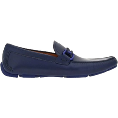 Ferragamo Driver With Gancini Ornament - Midnight Blue