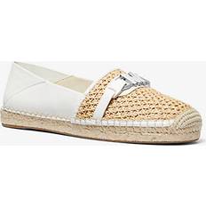 Michael Kors Espadrillos Michael Kors Ember Leather And Straw Espadrille