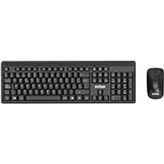 Nilox NXKMWE011 Black Keyboard Mouse